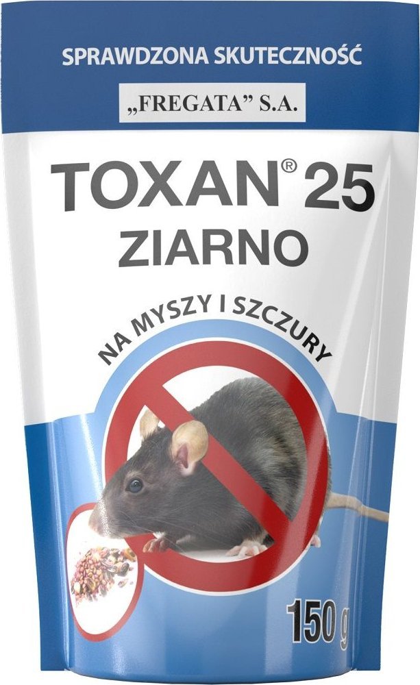 Fregata Trutka na myszy TOXAN ziarno 150g