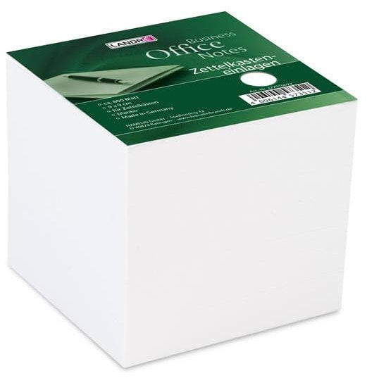 LANDRE Zettelkasteneinlagen 9x9 cm ca. 800 Blatt weiß