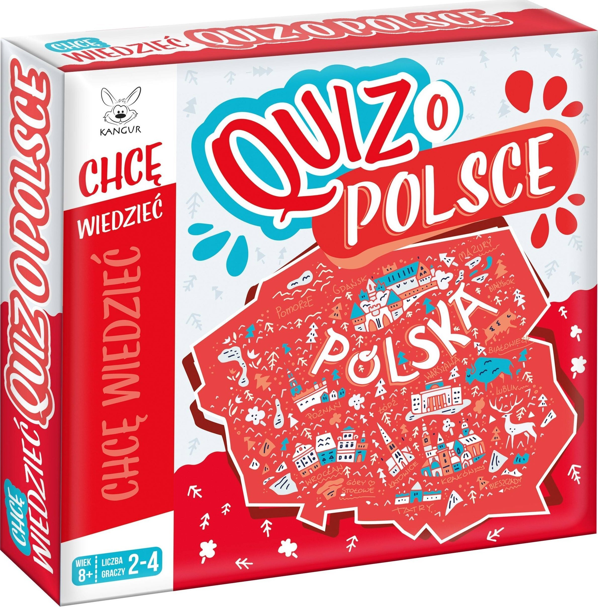 Kangur Chcę wiedzieć Quiz o Polsce 40339