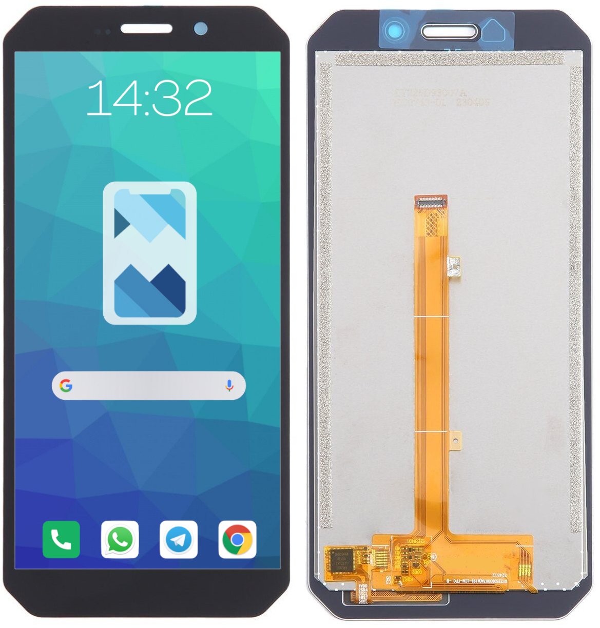 Wyświetlacz LCD Szybka Ekran do DooGee S61