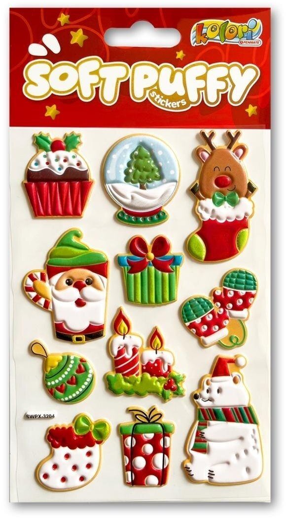 Naklejki puffy Christmas Gifts