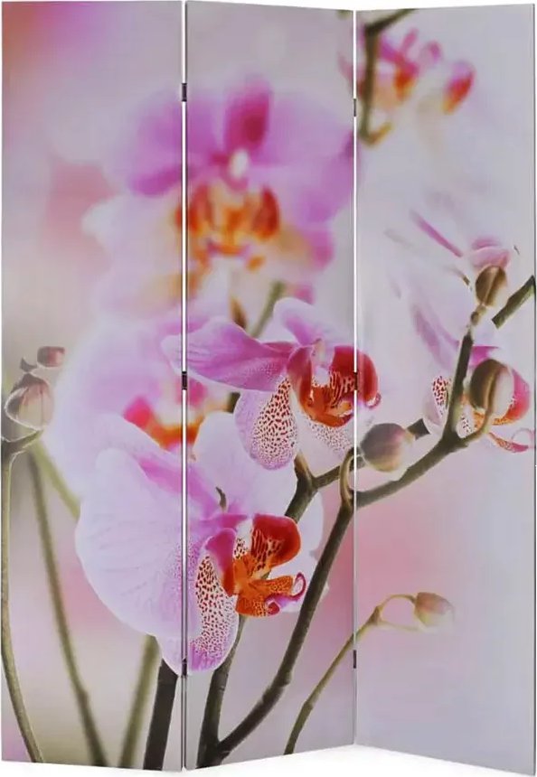 Elior Parawan do salonu z motywem kwiatowym - Defri 3X 120 x 170 cm