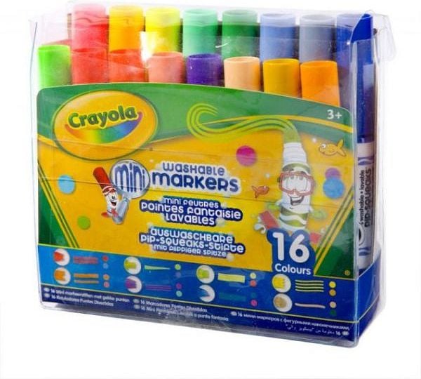 Crayola CRAYOLA Markery Pipsqueaks 16 szt. - 58-8709