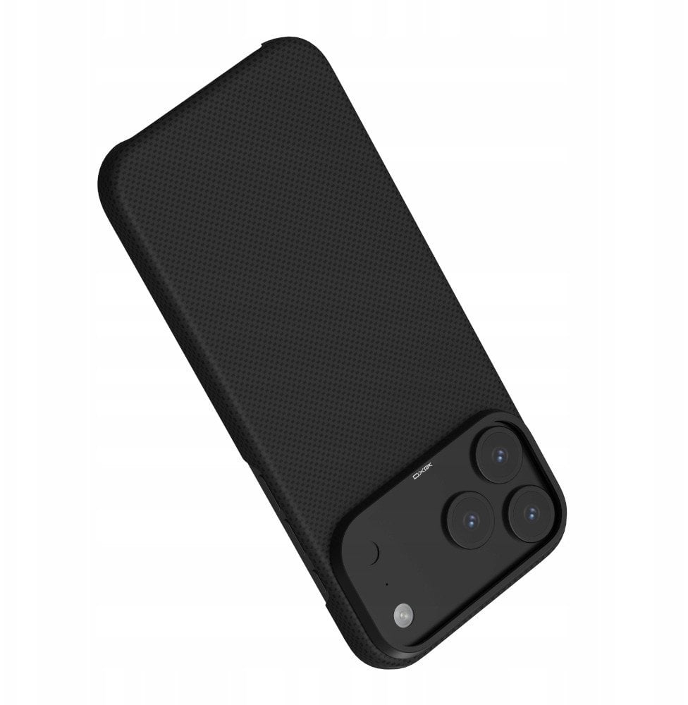 YAXO Etui na telefon Aramid Fiber Ultra Slim Case MagSafe iPhone 17 Pro Max Dusty Black