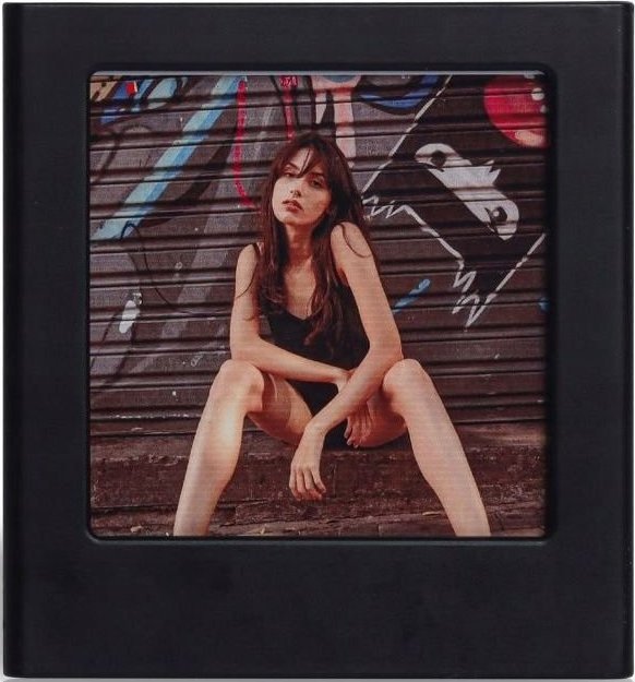 LoveInstant Ramka Magnes Na Lodówkę Do Fuji Instax Square Sq Link / Sq1 / Sq6 / Sq10 / Sq20 / Czarny