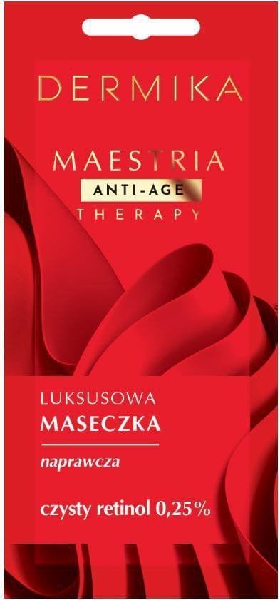 Dermika Maestria Luksusowa maseczka naprawcza , czysty retinol 0,25% 7g