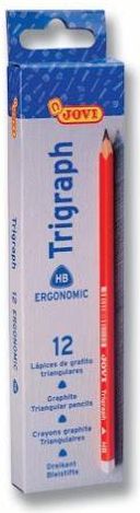 Jovi Ołówki trójkątne HB (12szt) JOVI - 187161