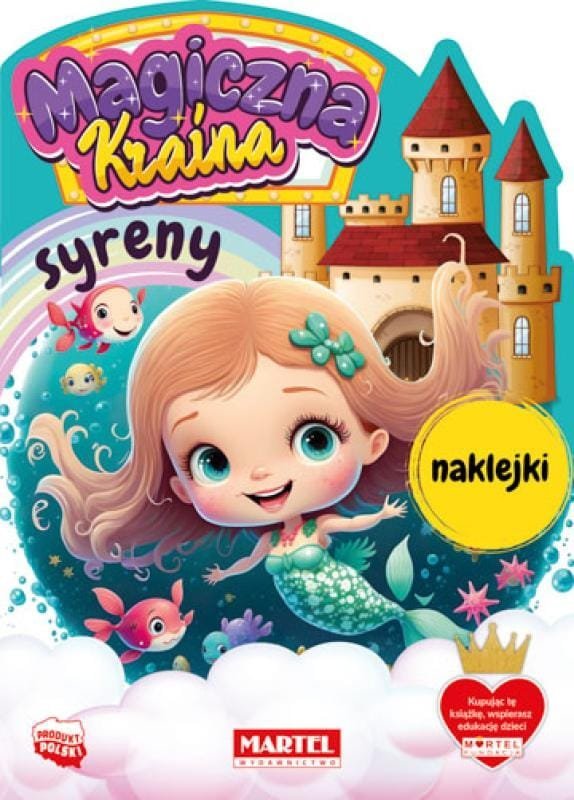 Martel Magiczna kraina. Syreny z naklejkami