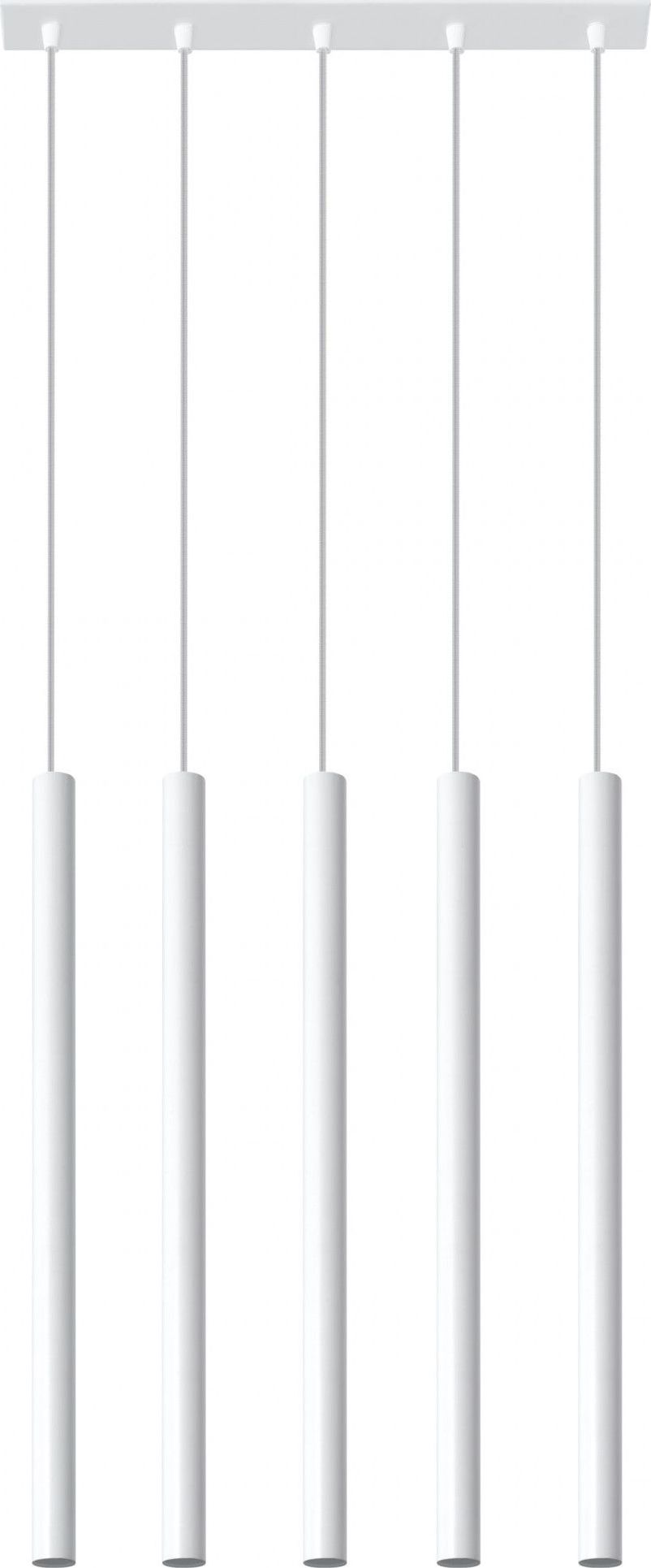 Lampa wisząca Lumes Designerska lampa wisząca E854-Pastels - biały