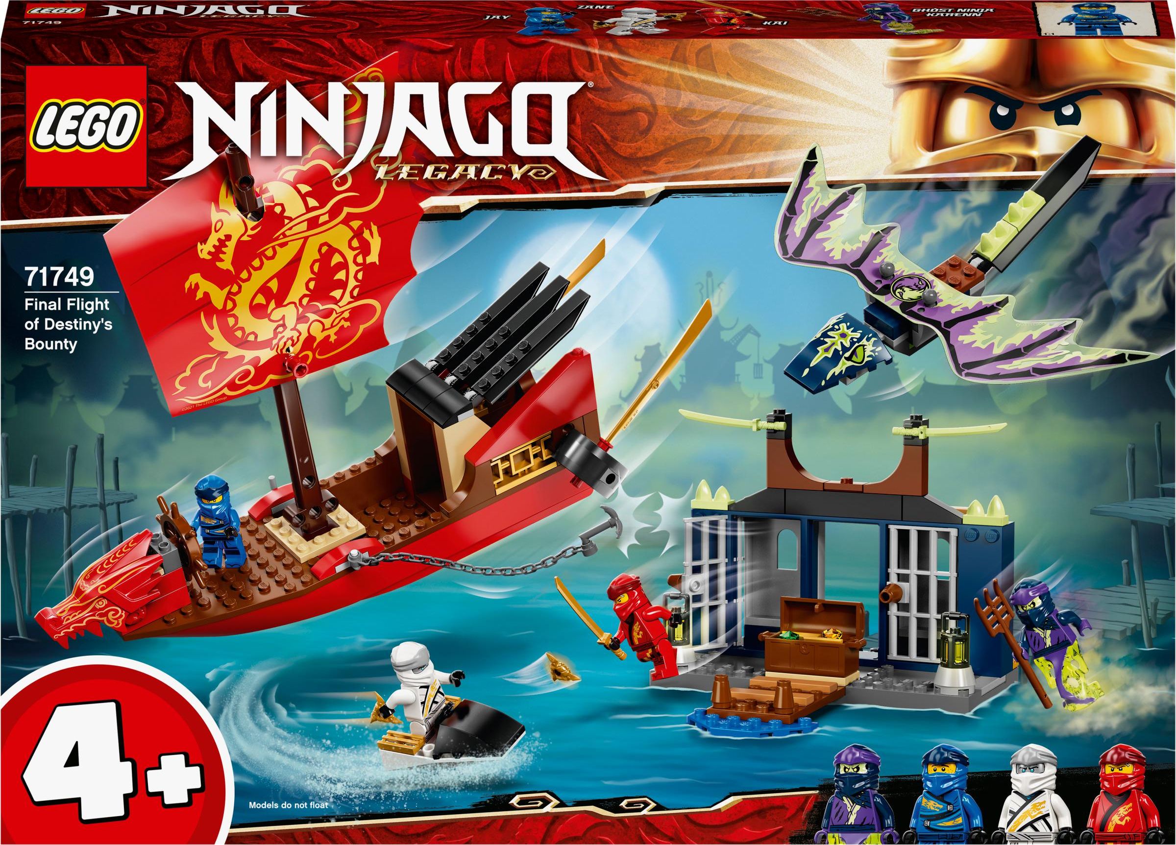 LEGO Ninjago Ostatni lot Perły Przeznaczenia (71749)
