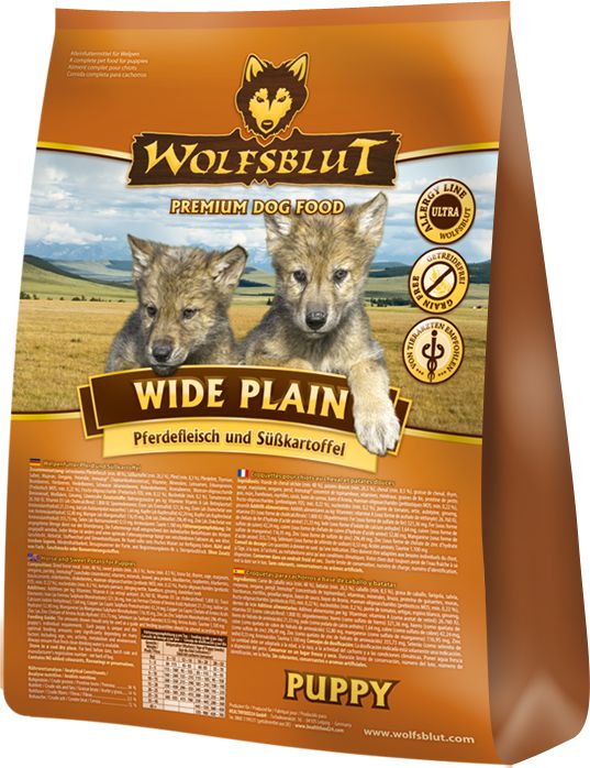 Wolfsblut Dog Wide Plain Puppy konina i bataty 2kg