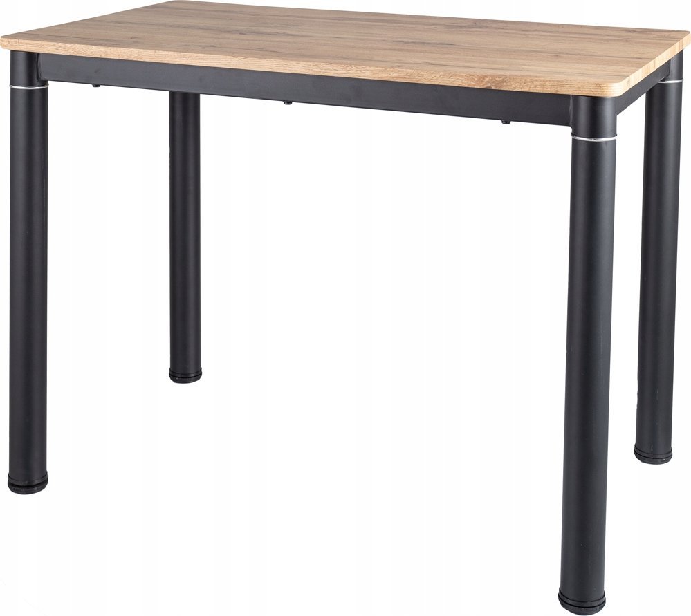 Signal STÓŁ DAMAR DĄB ARTISAN/CZARNY MAT 80X60