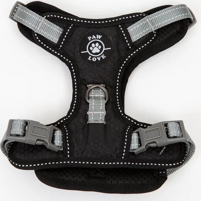 Paw Paw Love - Y-sele hund - str 70 (Medium) - Sort