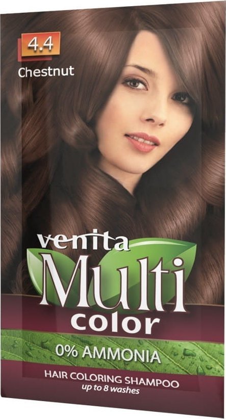 VENITA_MultiColor szampon koloryzujący 4.4 Chestnut 40g