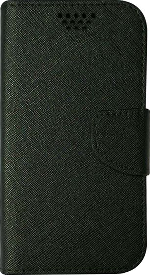 TelForceOne Pokrowiec Smart Universal Fancy Silicon 5.5" 87x159 czarny (GSM031114)