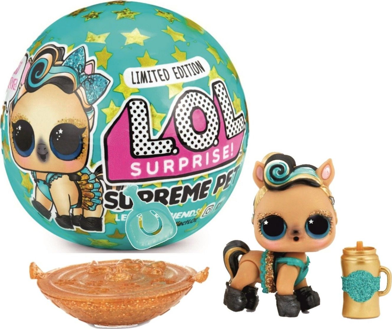 Figurka MGA Zestaw figurek L.O.L. Surprise Pets Supreme edycja limitowana 1 sztuka