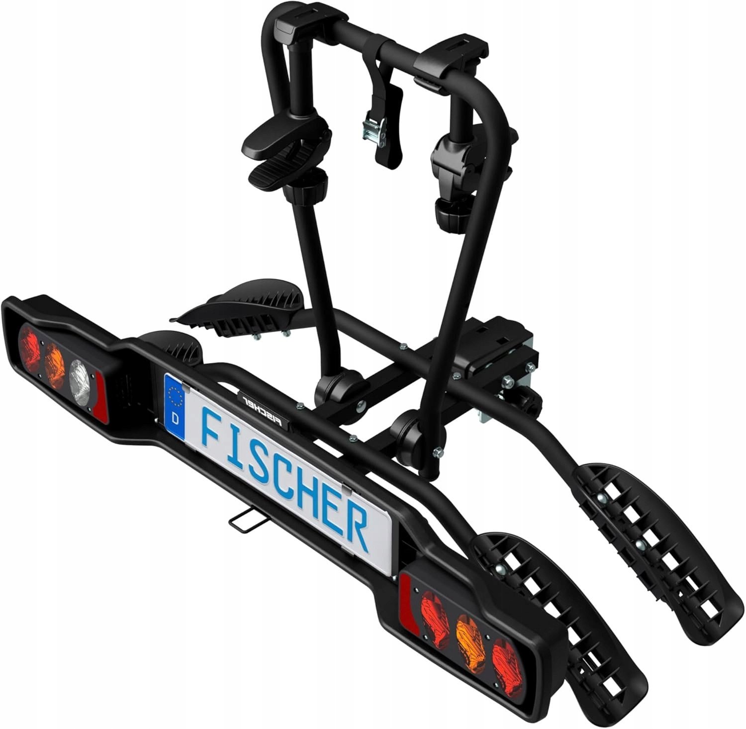 FISCHER Bagażnik rowerowy SmartLine Black na 2 rowery do 50 kg na hak