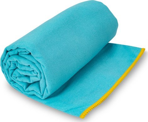 Ręcznik szybkoschnący sportowy plażowy z mikrofibry 80x130 cm niebieski