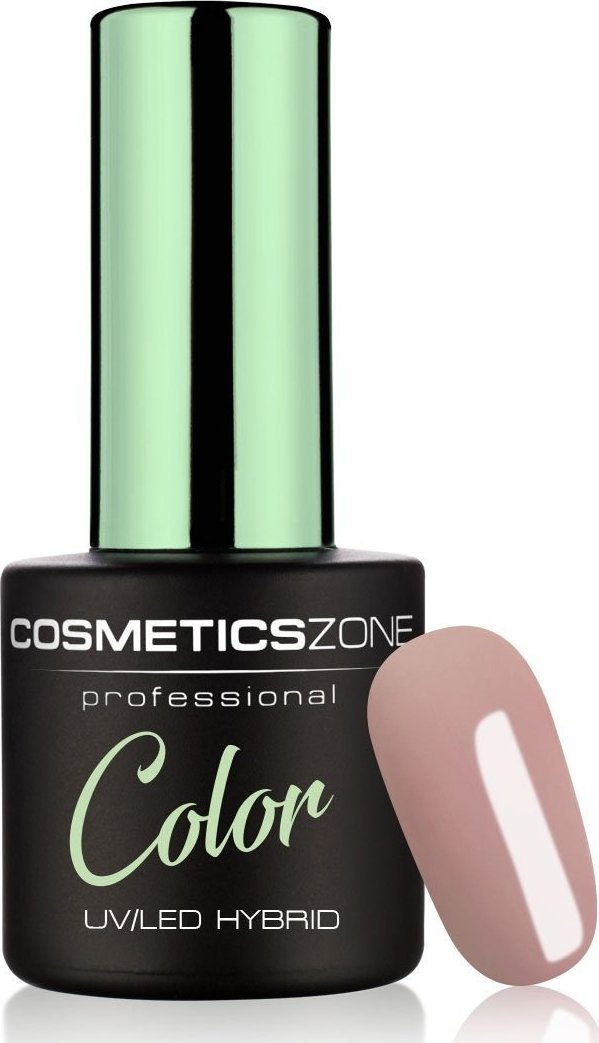 Cosmetics Zone Lakier hybrydowy hipoalergiczny brązowy 7ml - Sandalwood 135