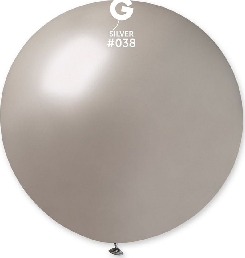Gemar Balon GM30, kula metal 0.80m - srebrna 38