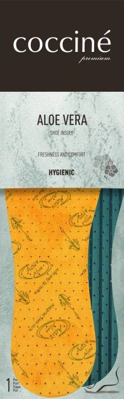 Coccine WKŁADKA DO BUTÓW ALOESOWA ZAPACHOWA PRZECIWPOTNA COCCINE 36-46 100035