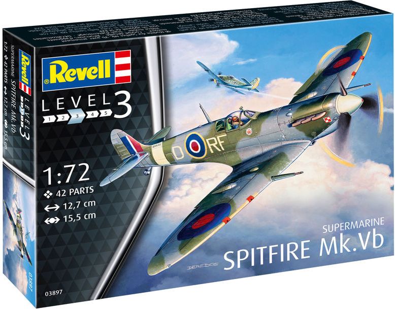 Revell Model plastikowy - Myśliwiec Spitfire MK.VB (GXP-639523)