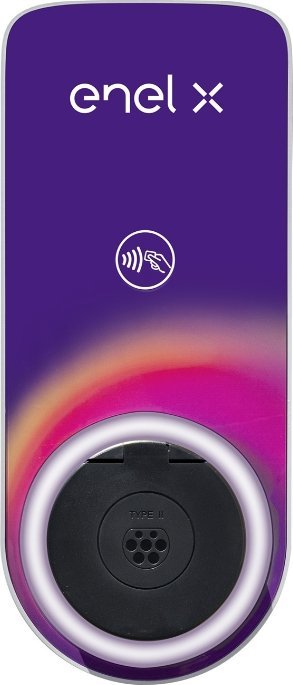 Ładowarka Enel X JuiceBox Plus Cellular 22kW WiFi, SIM, LTE, RIFD z gniazdem