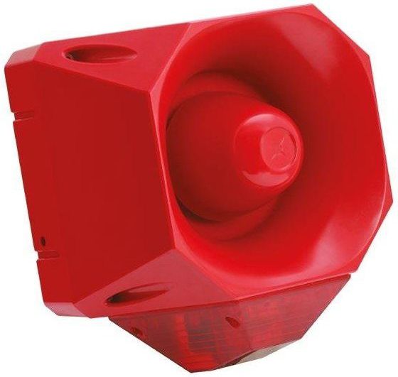 Eaton Sygnalizator optyczno - akustyczny Asserta MIDI 230V AC 108dB czerwony IP66 (7052111FUL-0130)