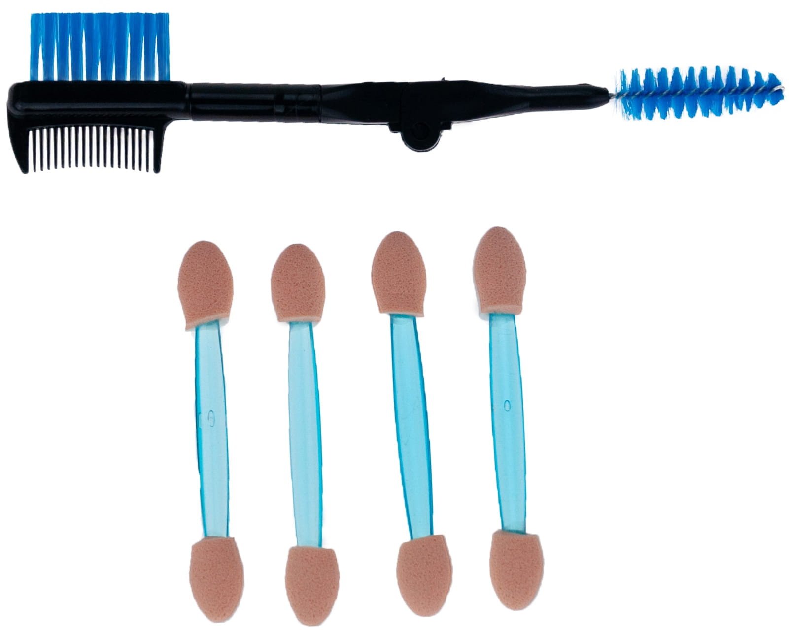 TG56470 PĘDZLE DO MAKIJAŻU OCZU CIENIE BRWI RZĘSY ZESTAW