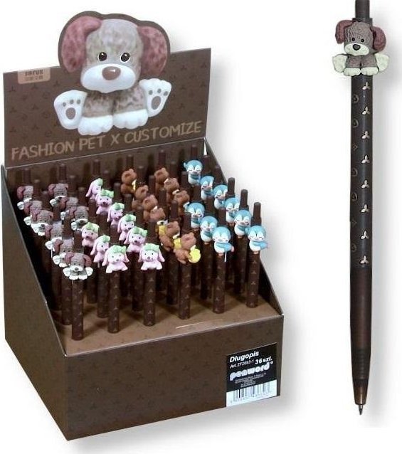 SCHEMAT Długopis fashion pet (36szt)