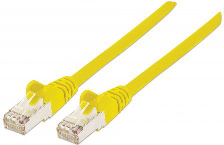 Intellinet Network Solutions Patchcord S/FTP, CAT7, 1m, żółty (740708)