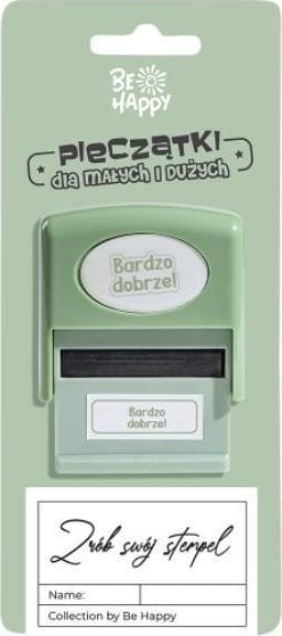 Pieczątka dla dzieci z napisem Bardzo dobrze!