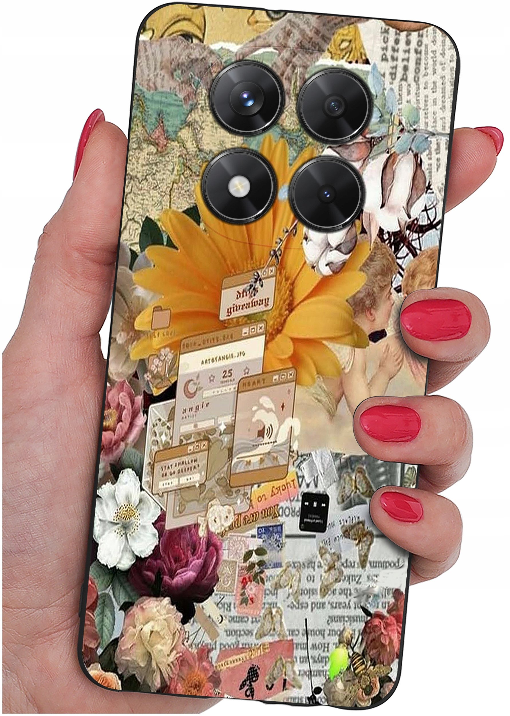 ETUI do Xiaomi Redmi Note 14 Pro 5G | WZORY | SILIKONOWE MATT CASE