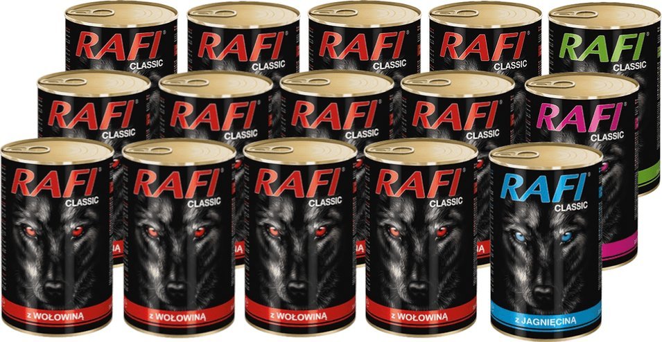 Dolina Noteci Rafi Classic MIX SMAKÓW w Sosie 15x1240g