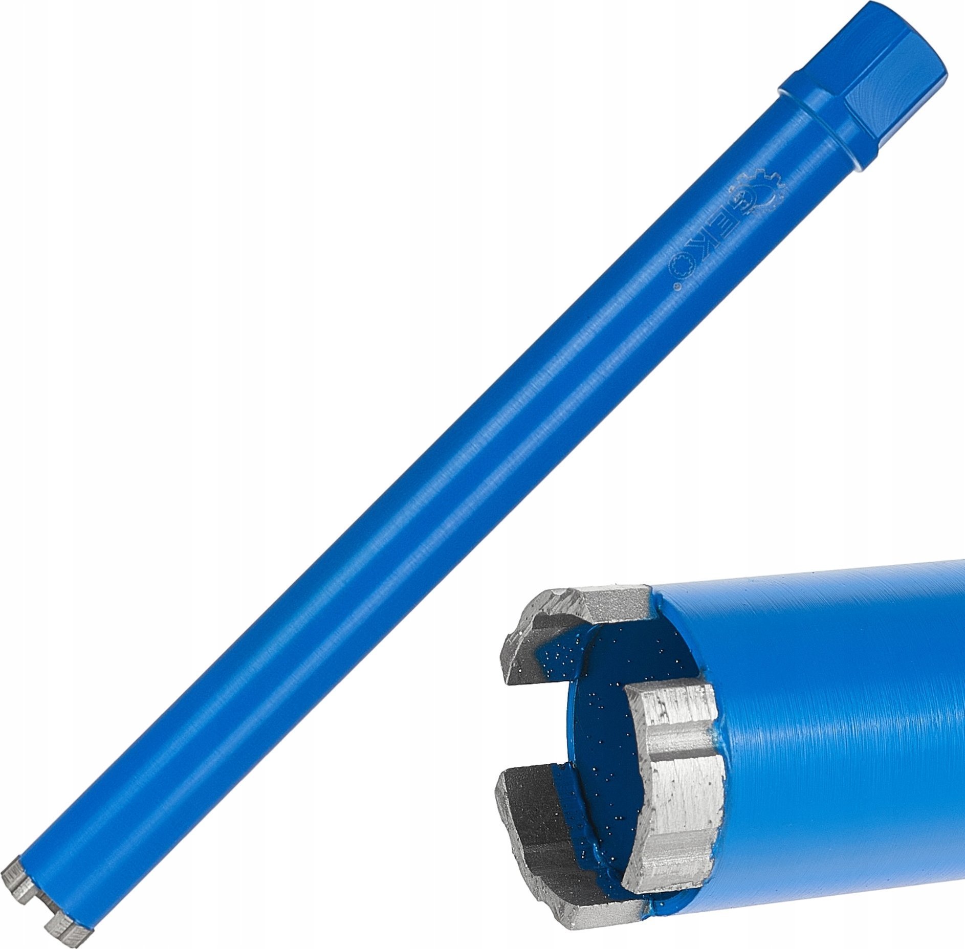 Wiertło diamentowe koronowe do wiertnicy na sucho i mokro 42x10x450mm 3T 1.1/4" (10)