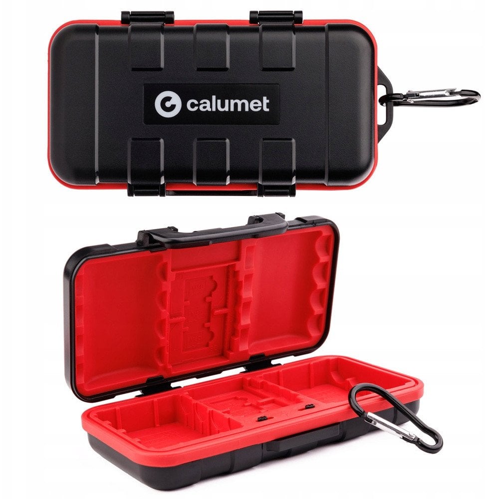 Calumet Etui na Baterie i Karty Pamięci - Wodoodporne