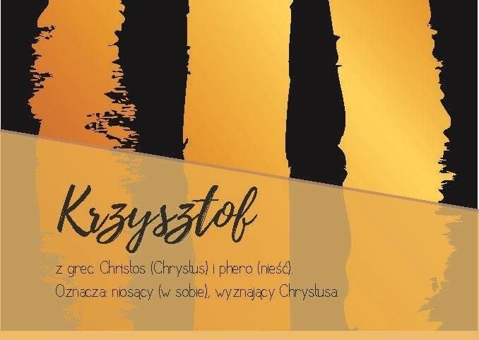 Szaron Magnes Imiona - Krzysztof