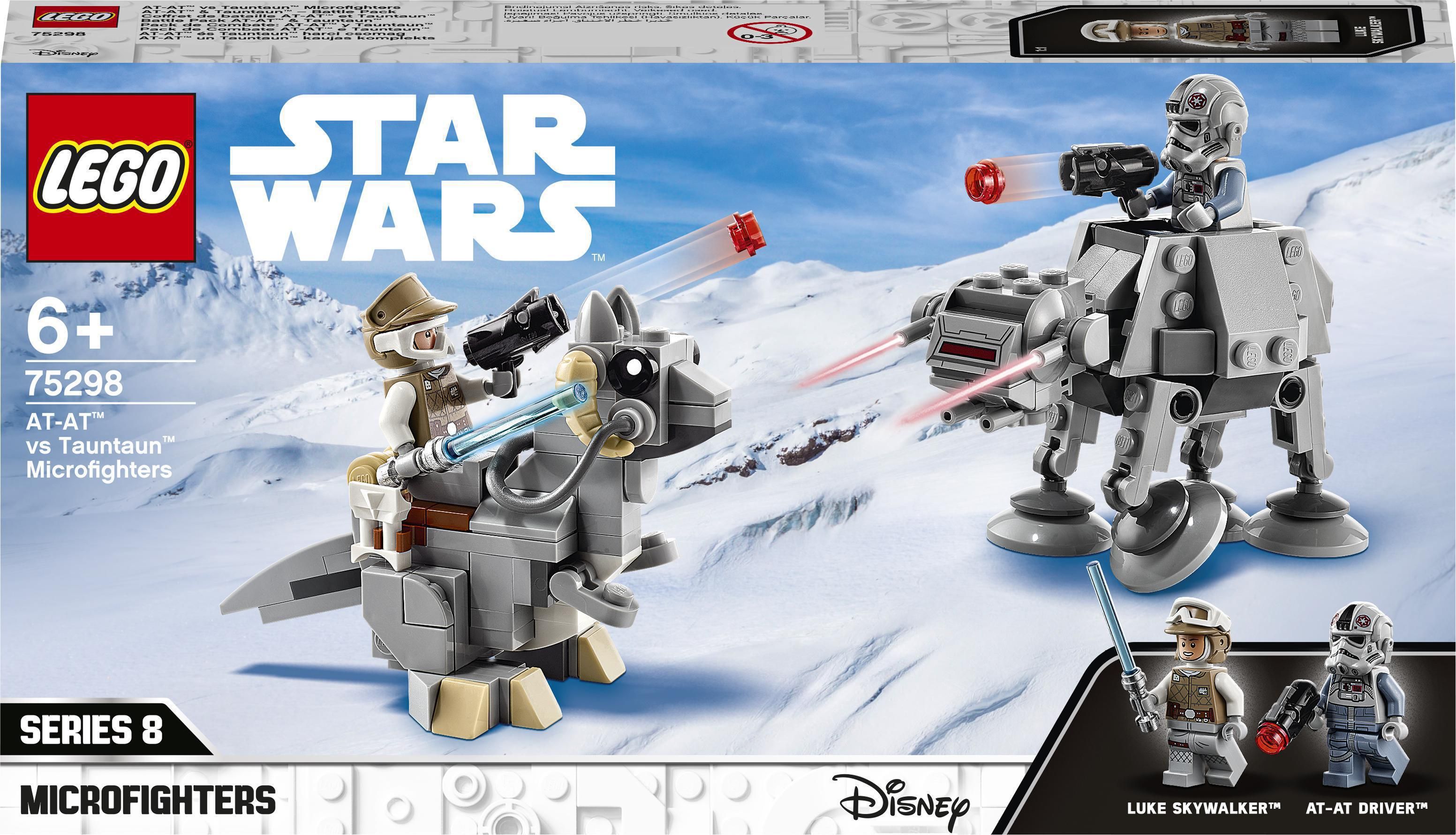 LEGO Star Wars Mikromyśliwce: At-At kontra Tauntaun (75298)