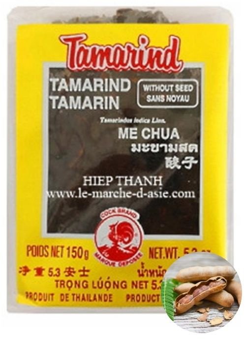 Pasta z tamaryndowca czysty tamarynd mielony bez pestek przyprawa do pad thai 150g