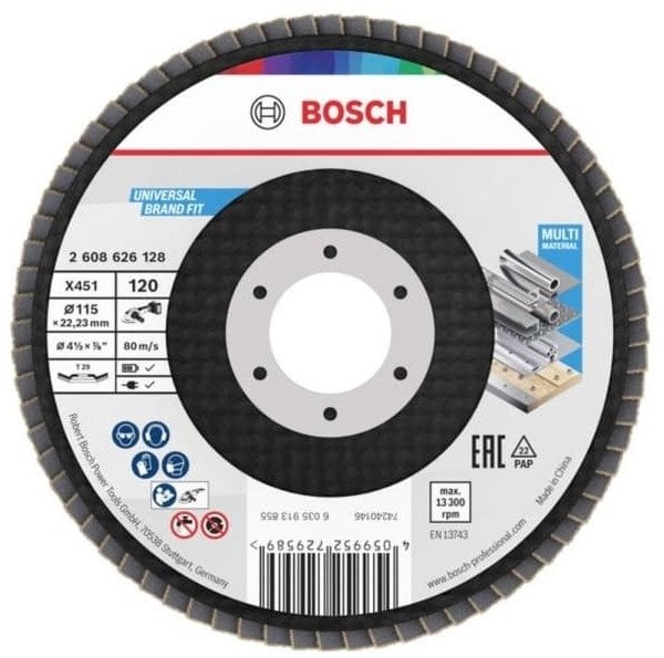 Tarcza listkowa X451 115mm T27 120