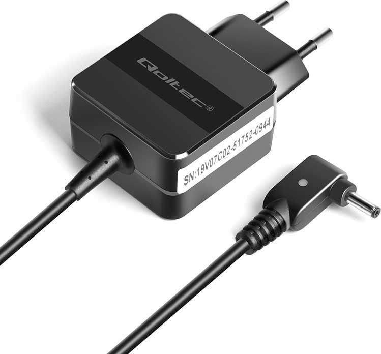 Zasilacz do laptopa Qoltec 18 W, 1 mm, 1.5 A, 12 V (51752)
