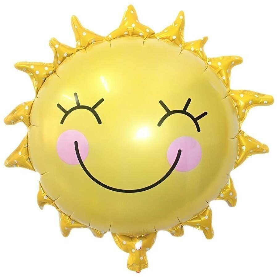 Balon foliowy Słońce 52x52cm