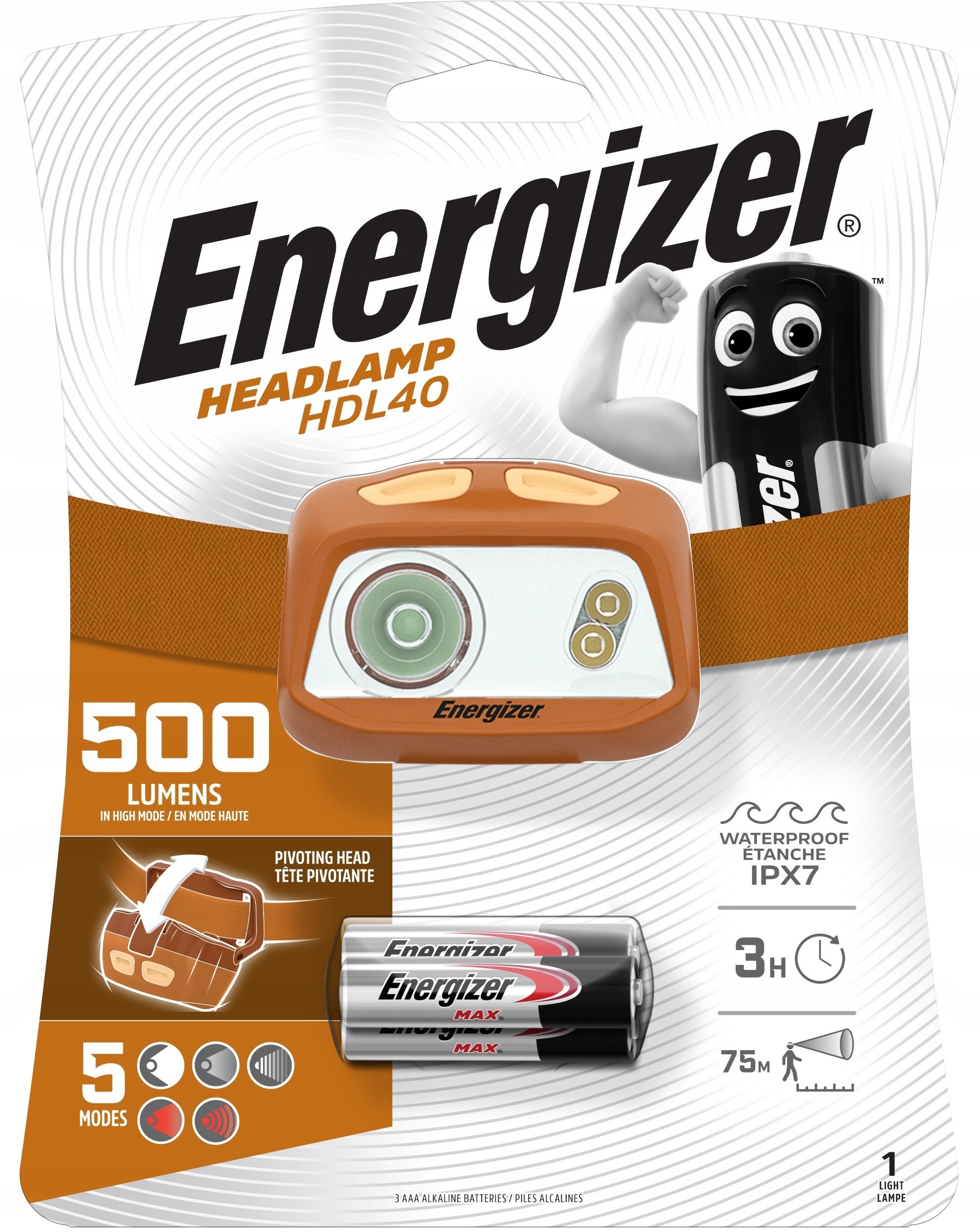 LATARKA CZOŁOWA LT-HDL40 ENERGIZER
