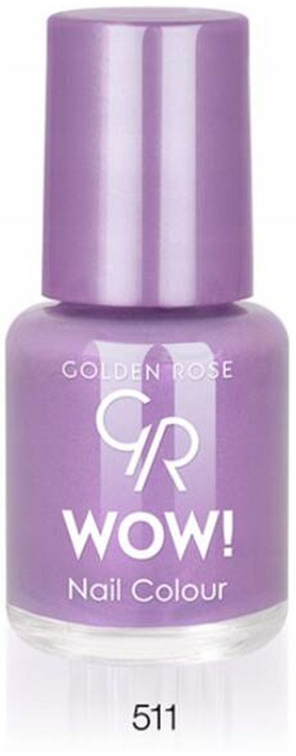 Golden Rose WOW Nail Color Lakier do paznokci 6ml (511)