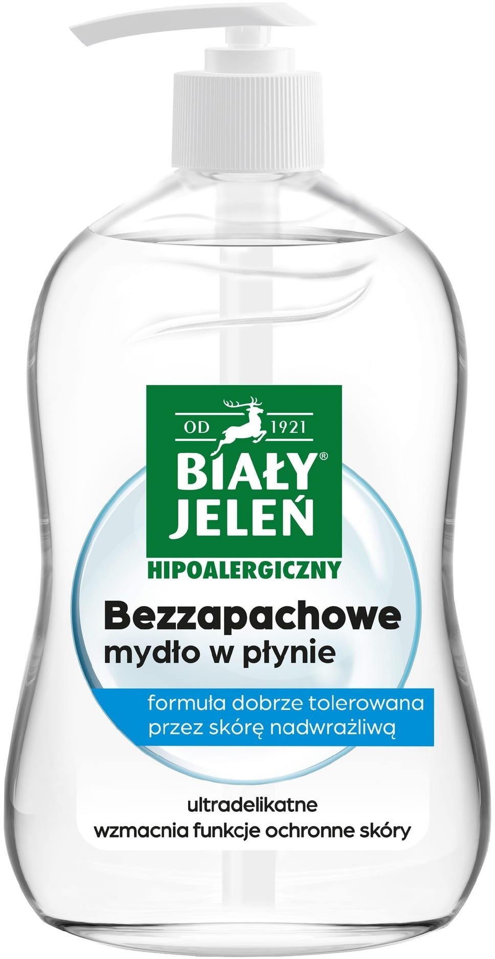 POL BIAŁY JELEŃ Mydło w pł. bezzap. Hipoaler 500ml