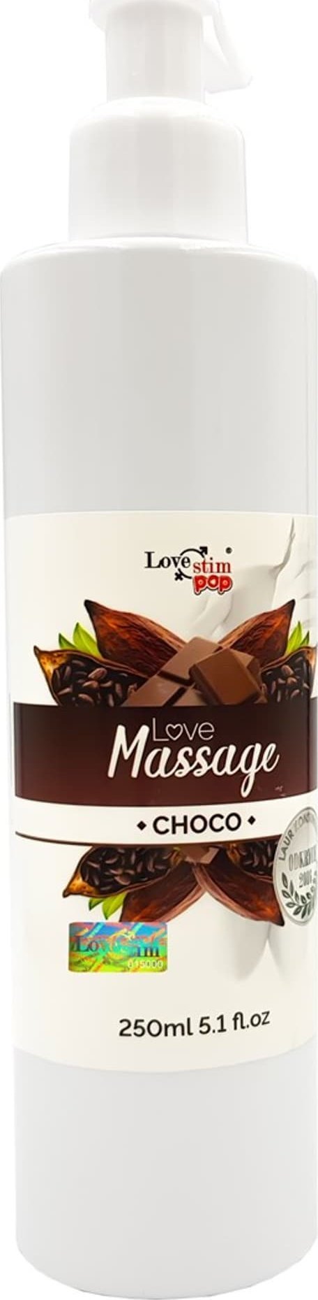 Kanu Nature Olejek do masażu i lubrykant Czekolada 250ml LoveStim