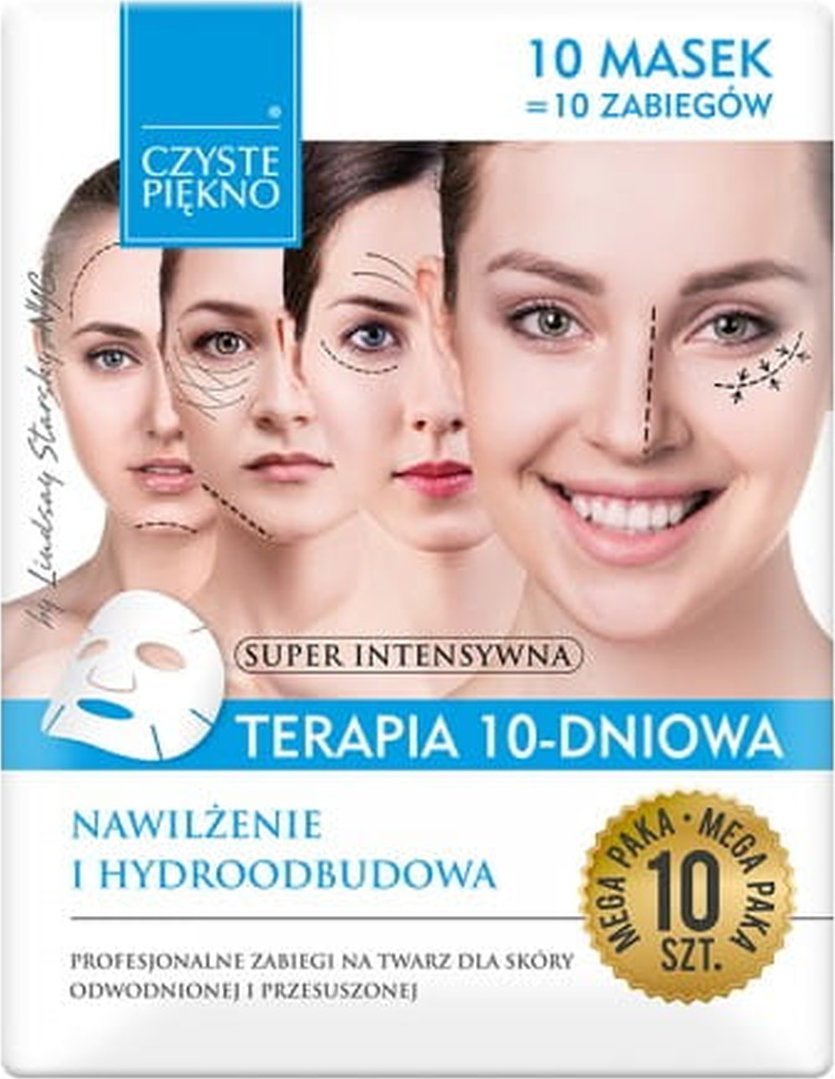 Estetica Czyste Piękno Maska do twarzy Terapia 10-dniowa