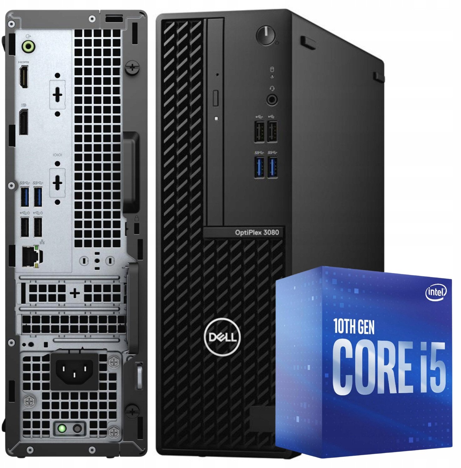 Komputer Dell Optiplex 3090 Sff Intel Core i5 16GB DDR4 512GB SSD DVD Windows 11