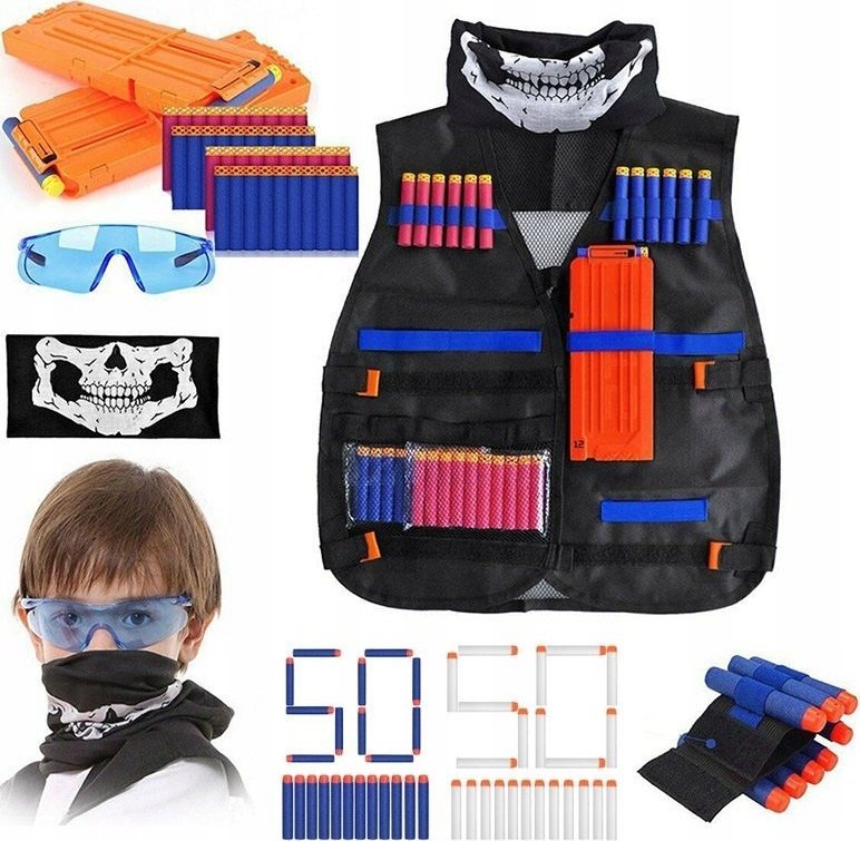 AIG 100 Sztuk Strzałek Do Wyrzutni Kamizelka Okulary