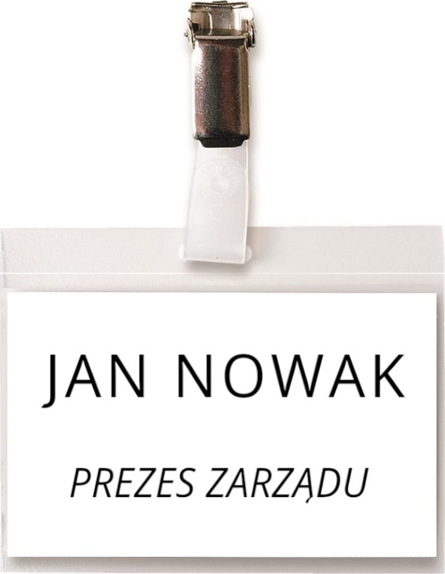 3L Identyfikatory 3L 74x104mm (+wkładki) z klipsem (50)